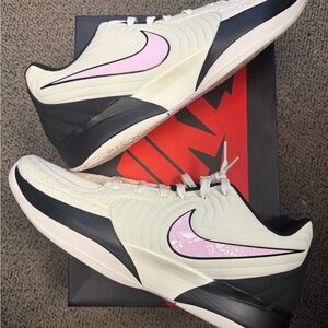 Nike Ja 2 Guava Ice - Men's Cream and Pink Sneakers